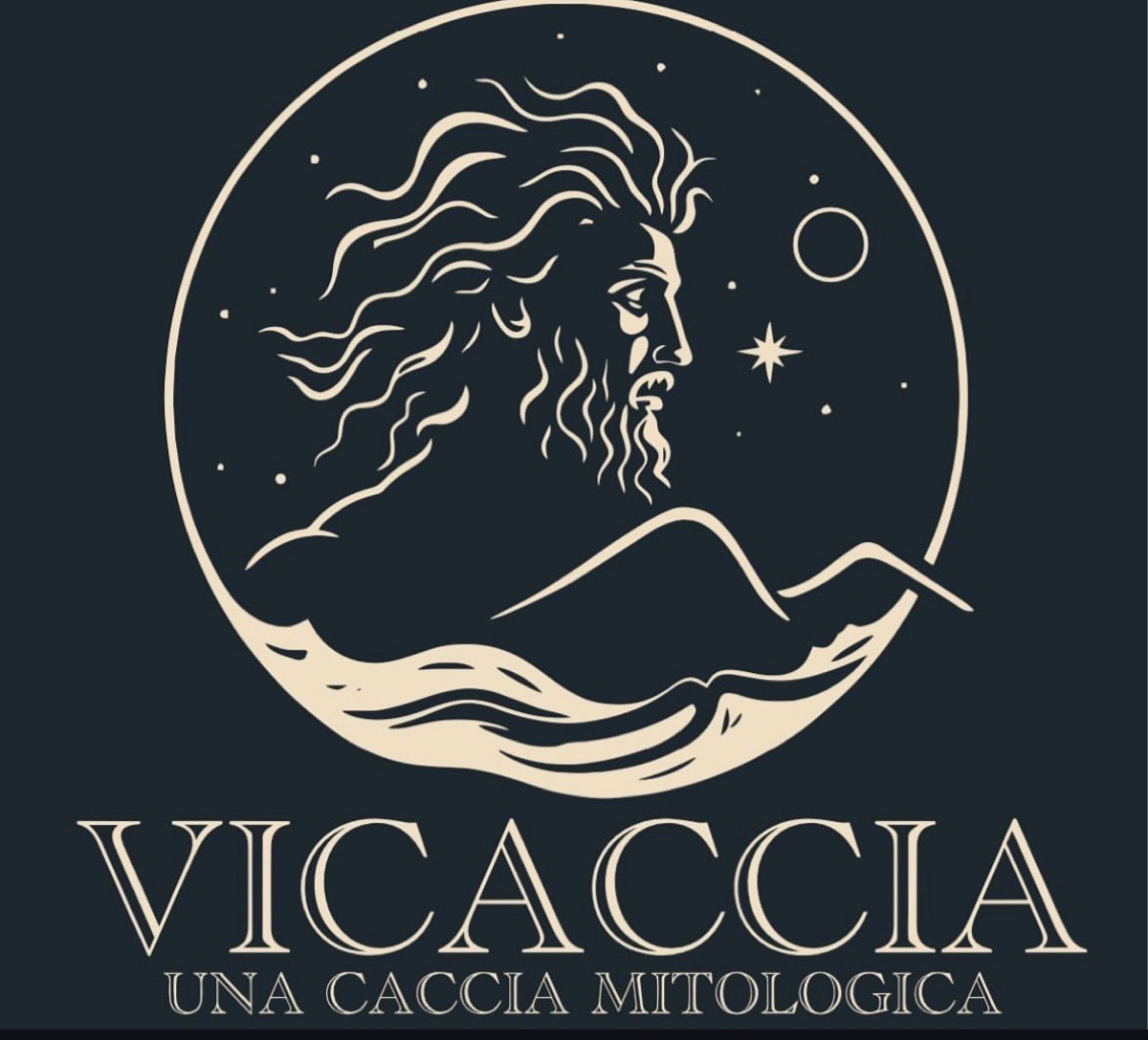 Logo Vicaccia 2023, una caccia mitologica